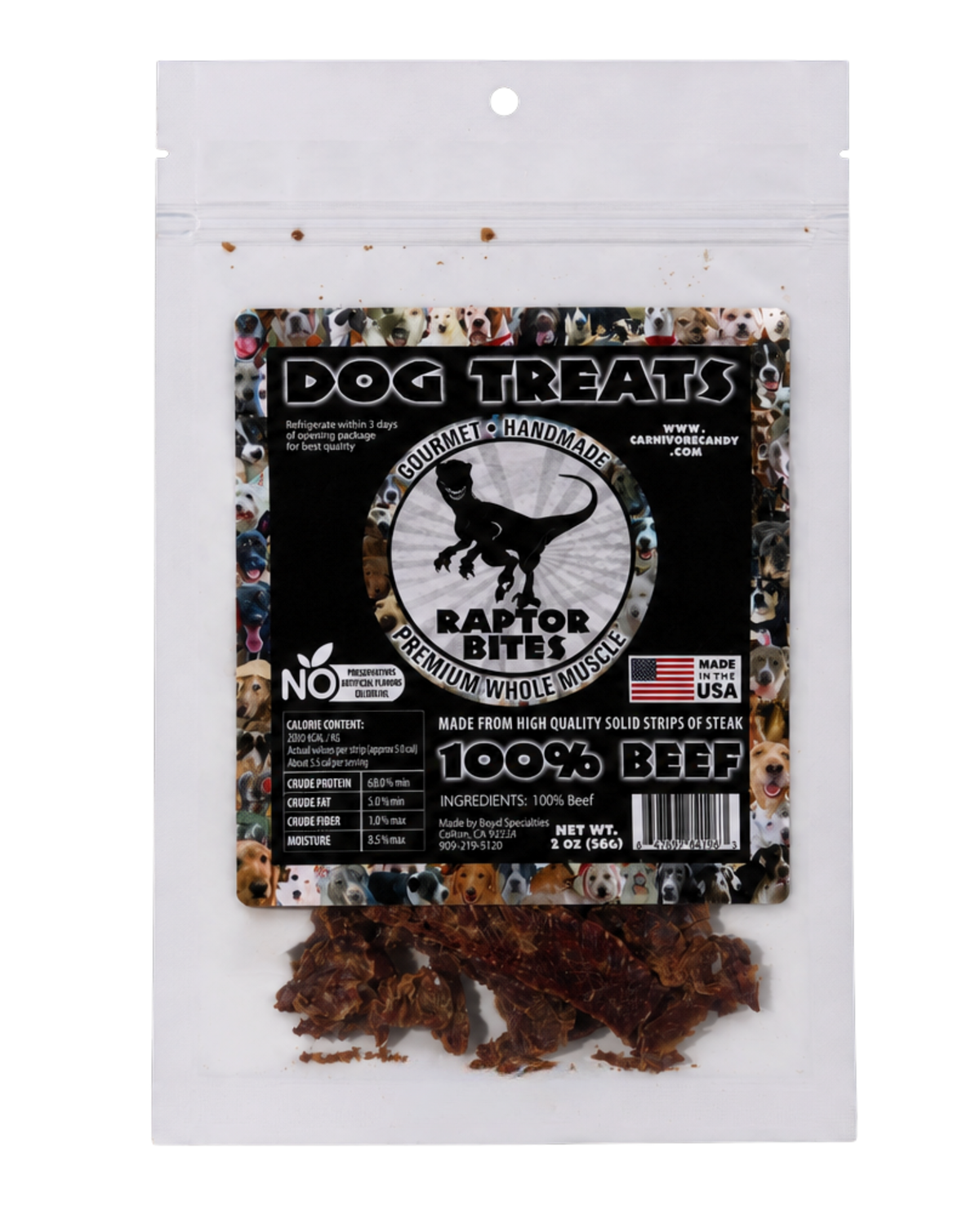 Raptor Bites - Dog Treats