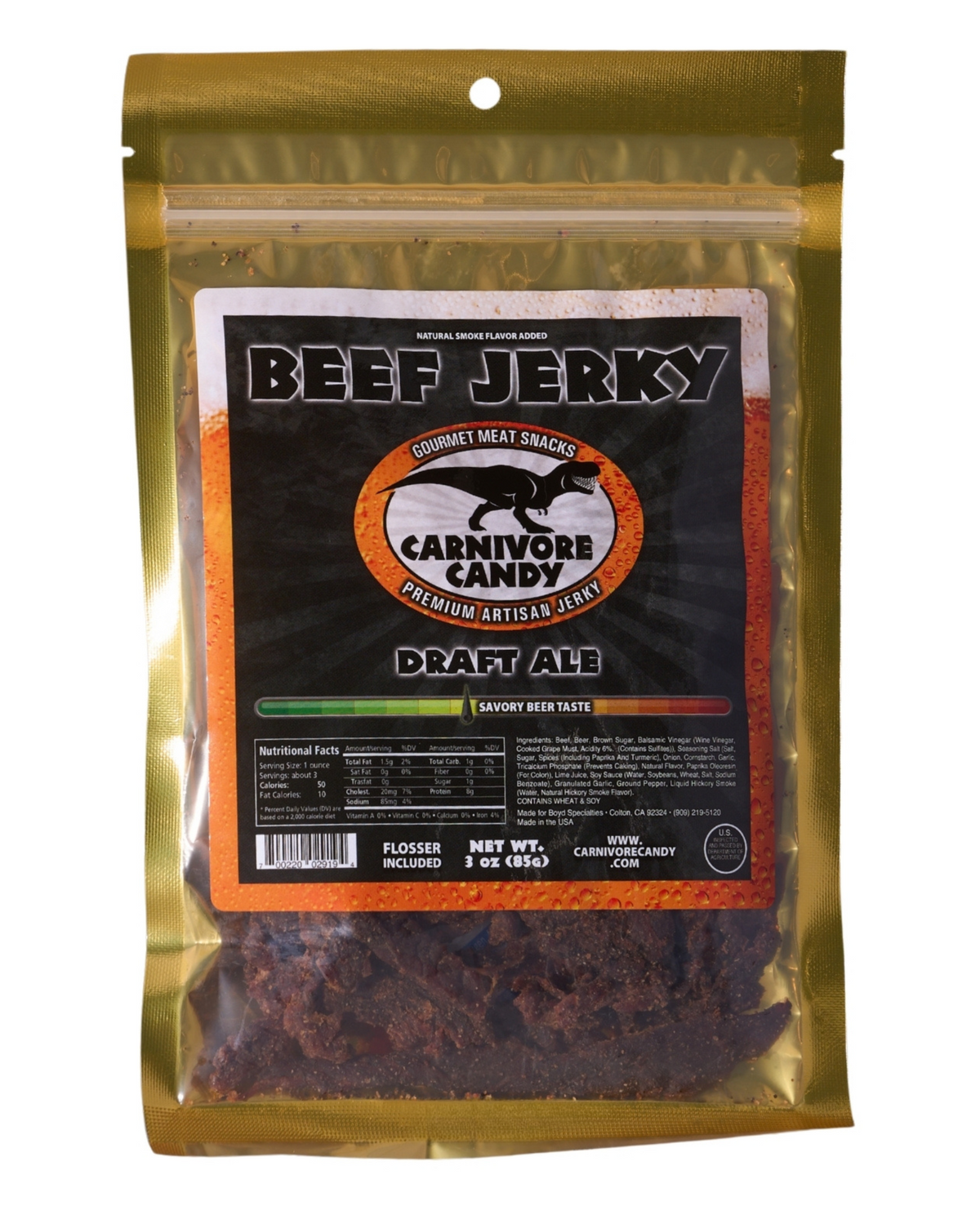 Draft Ale Brisket Beef Jerky